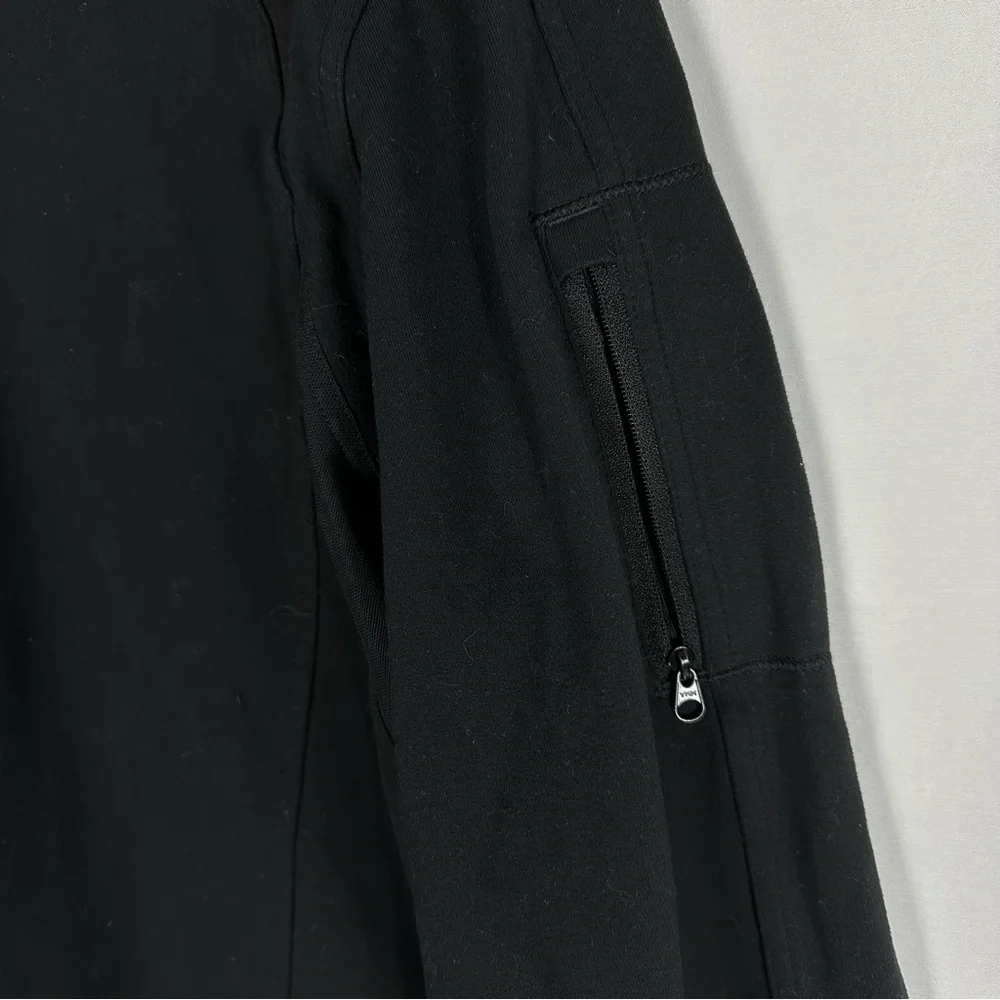 LULULEMON men’s almost vintage track jacket in black - size L/XL